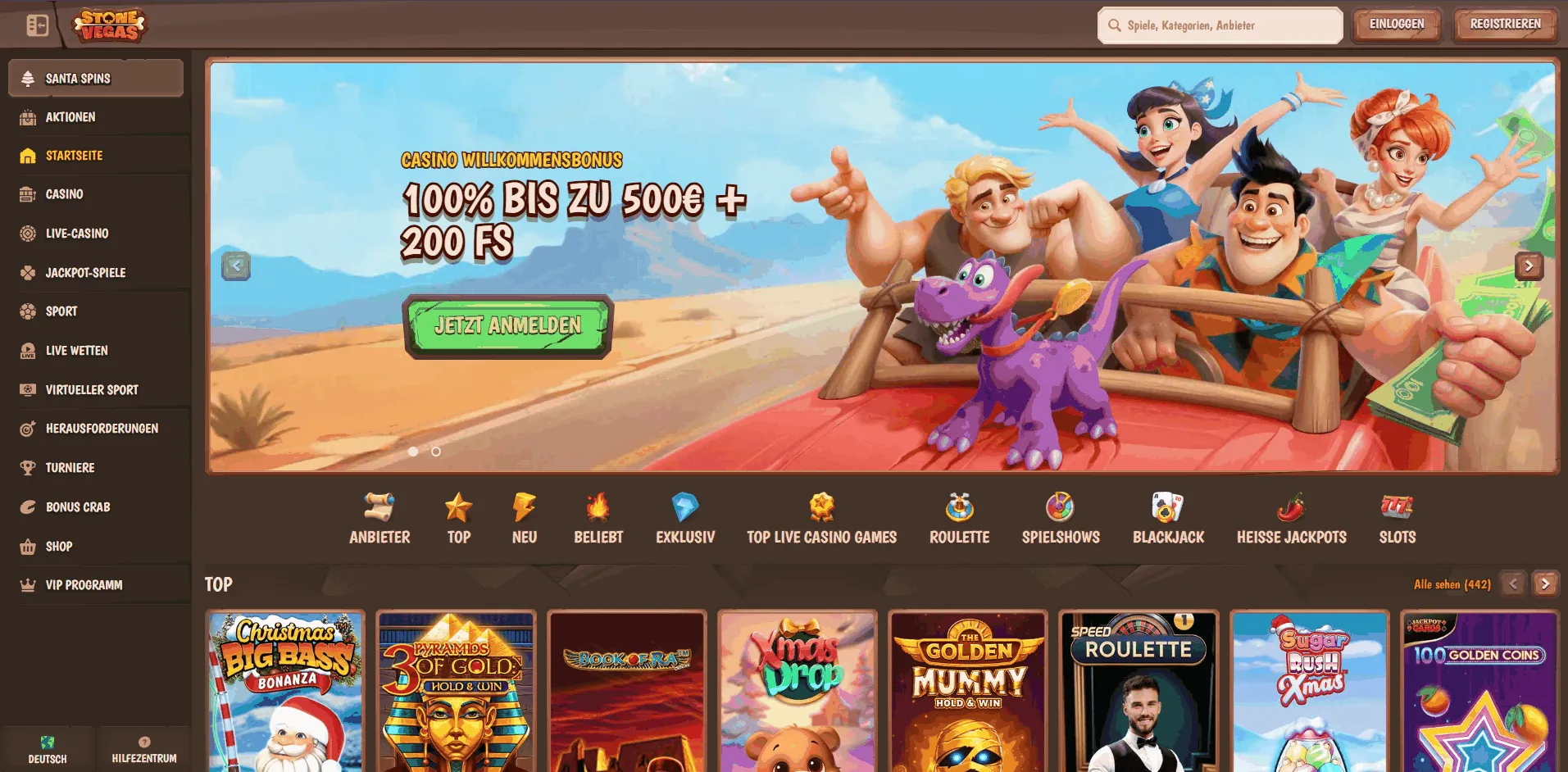 Stone Vegas Online Casino